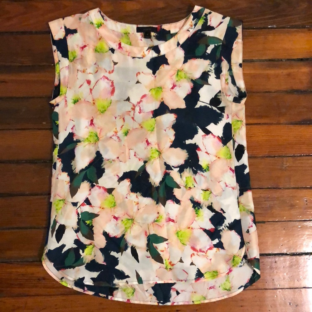 J. Crew Silk Sleeveless Top